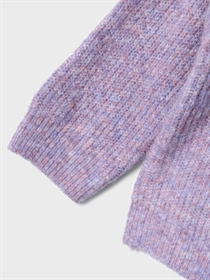 NAME IT Flæse Striktrøje Sollar Lavender Mist